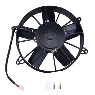 24V Aftermarket Spal VA15BP70LL39S 10" Paddle Blade Pusher Automotive Cooling Fan Assembly fits Truck