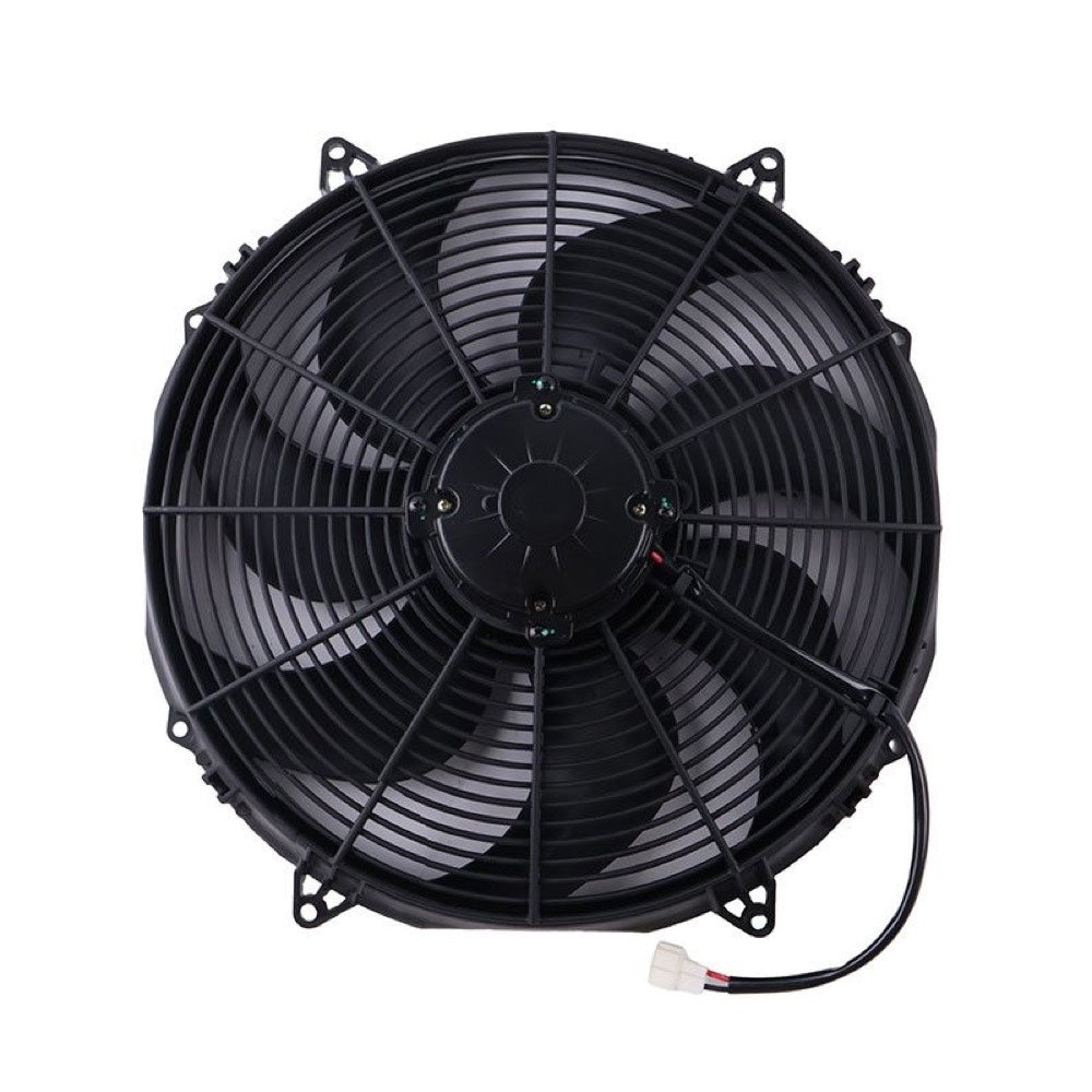 24V Aftermarket Spal VA33-BP93/LL-65A Condenser Cooling Fan for use with Bus Truck