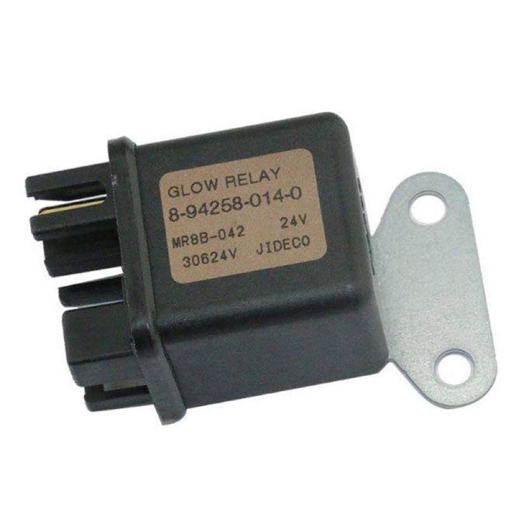 24V Glow Plug Relay 8942580140 for use with Isuzu 6HK1 Engine Hitachi EX400 EX400-3 EX400-5 EX450H-5 CX1000 CX1100 CX1800 CX2000 CX650-2