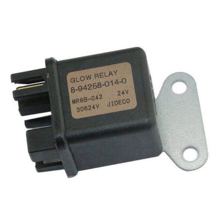 24V Glow Plug Relay 8942580140 for use with Isuzu 6HK1 Engine Hitachi EX400 EX400-3 EX400-5 EX450H-5 CX1000 CX1100 CX1800 CX2000 CX650-2
