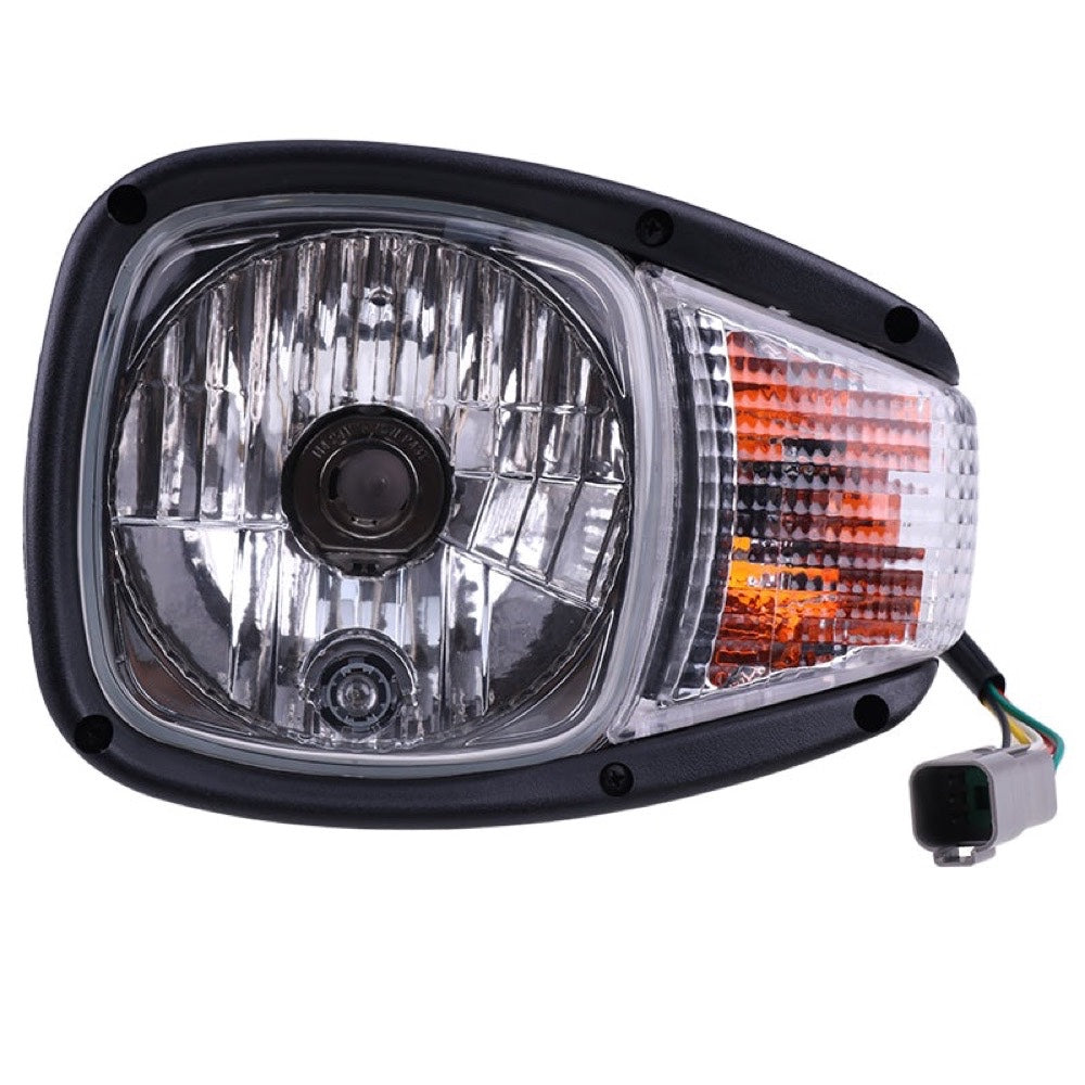 24V Left Headlight 195-0190 for use with Caterpillar CAT 236D 242D 246C 246D 256C 262C 262D 272C 272D