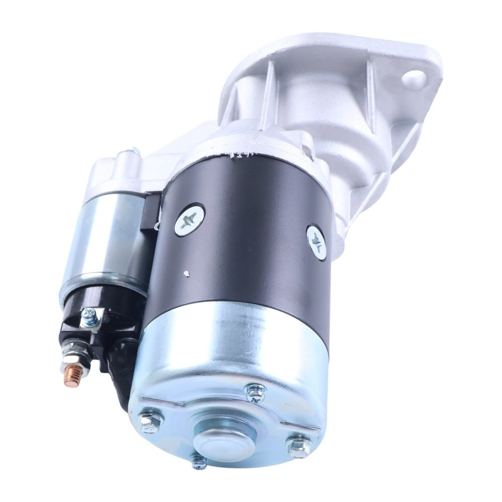 24V Starter Motor MIU801847 compatible with Yanmar Engine 4TNV98C John Deere 75 75P 75G 85 85P 85G Hitachi ZAXIS75US-5N ZAXIS85USB-5N Excavator