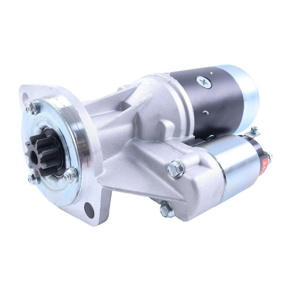 24V Starter Motor MIU801847 compatible with Yanmar Engine 4TNV98C John Deere 75 75P 75G 85 85P 85G Hitachi ZAXIS75US-5N ZAXIS85USB-5N Excavator
