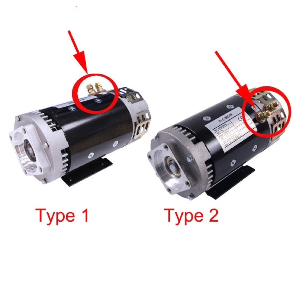 24VDC 4.5HP Electric Motor 40844GT suitable for Genie GS-1530 GS-1532 GS-1930 GS-1932 GS-2032 GS-2046 GS-2632 GS-2646 GS-3232 GS-3246 GS-4047 GS-4655
