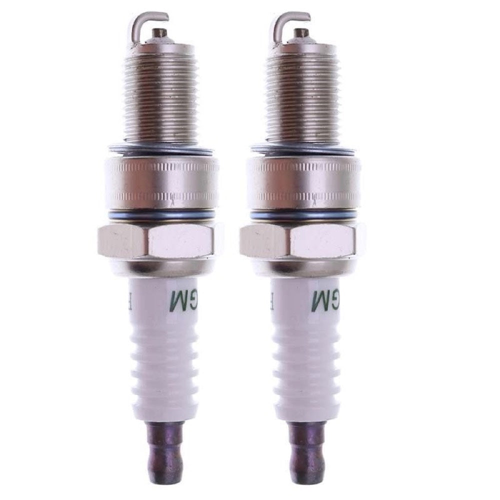 2Pcs F6TC Spark Plug 131-047 N9YC fits Generator Lawnmower