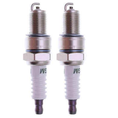 2Pcs F6TC Spark Plug 131-047 N9YC fits Generator Lawnmower