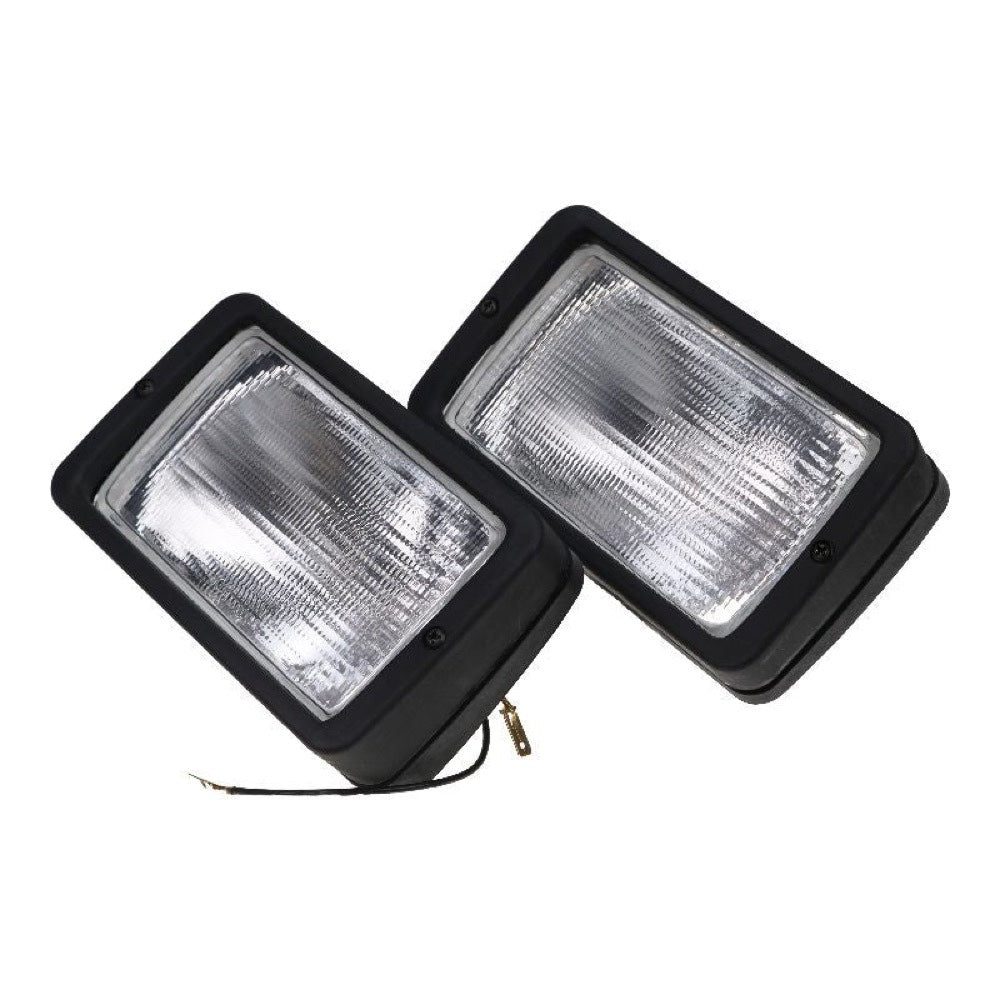 2Pcs Front & Rear Working Light 700/31800 fits JCB Backhoe Loader 2CX 2CXL 2CXU 3CX 407 1400B。