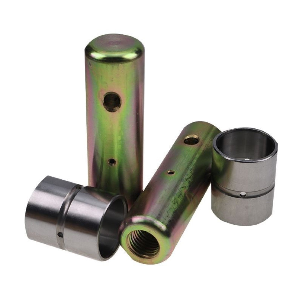 2Pcs Pivot Pin 6711334 And Bushing Kit 6708517 for use with Bobcat Loader 863 864 873 883 A220 T200