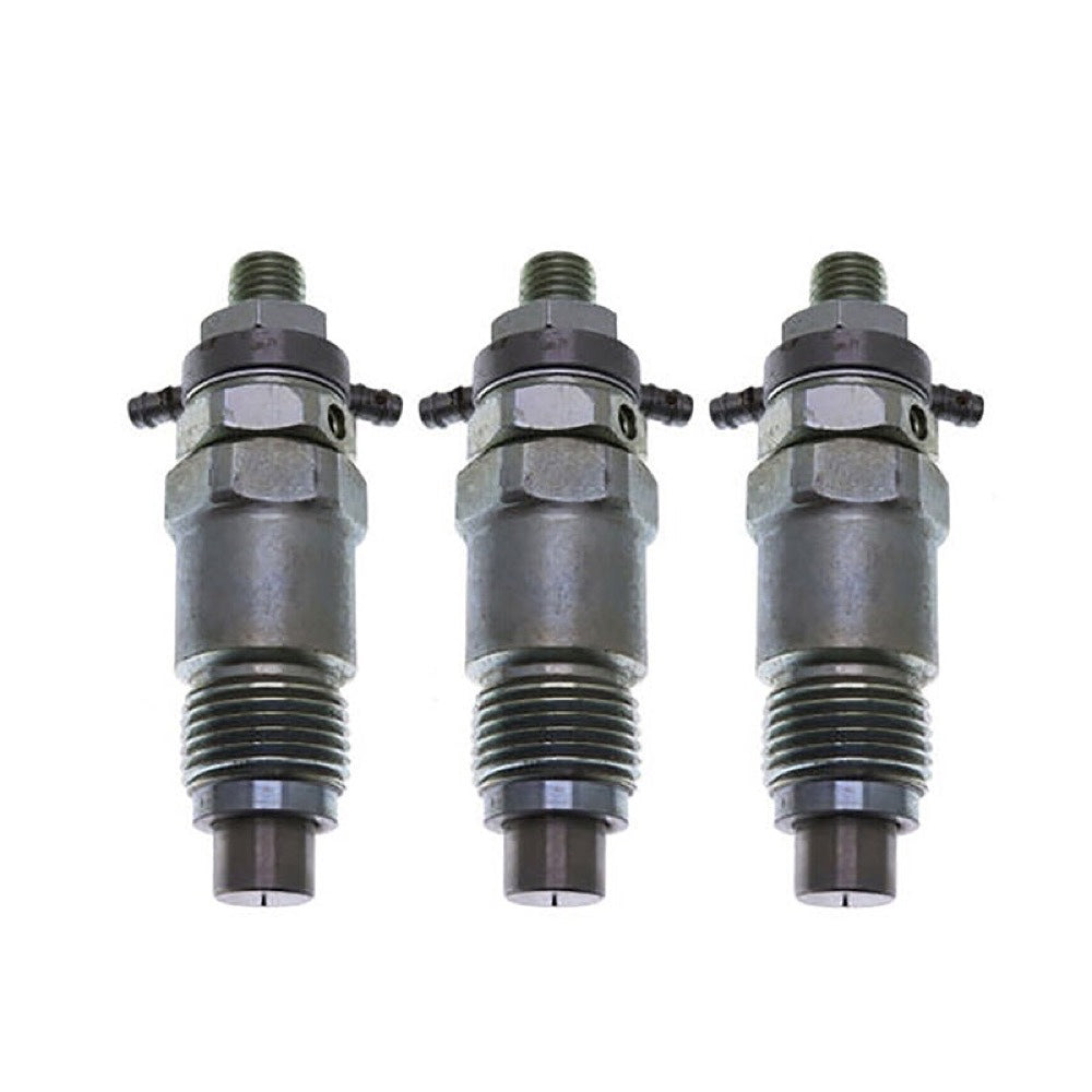 3 Pcs Fuel Injector 3974254 compatible with Kubota Engine D750 D1402 V1702 V1902 Bobcat 743 643 645 231 225 331 1600