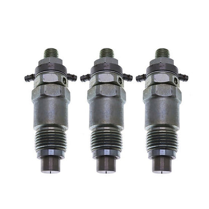 3 Pcs Fuel Injector 3974254 compatible with Kubota Engine D750 D1402 V1702 V1902 Bobcat 743 643 645 231 225 331 1600