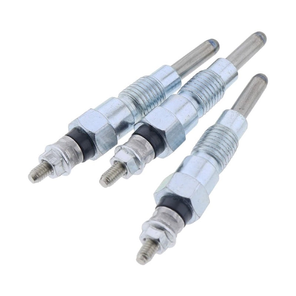 3 Pcs Glow Plug 119718-77801 suitable for Yanmar Engine 2TNV70F-NTKA 3TNV70-XHT 3TNV70-XPLW 3TNV76-XHT 3TNV76-KAZ