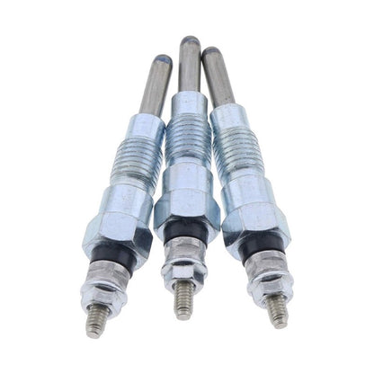 3 Pcs Glow Plug MIU802457 M811937 compatible with Yanmar Engine 3TNV76 3TNM74 3TNV70 John Deere 2305 2320 XUV850D 2030A 1023E 1026R 2025R
