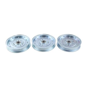 3 Pieces 6 3/4in Deck Pulley 808-129C for use with Land Pride Mower ZSR54 ZSR60 ZXT54 ZXT60 FDR1660 FDR2548 ZSR60 ZXT60 AT2672 AFM40200
