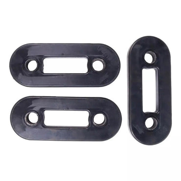 3 Pieces Rubber Shock Blocks 27351 compatible with Western Fisher Mower Suburbanite Homesteader Plow