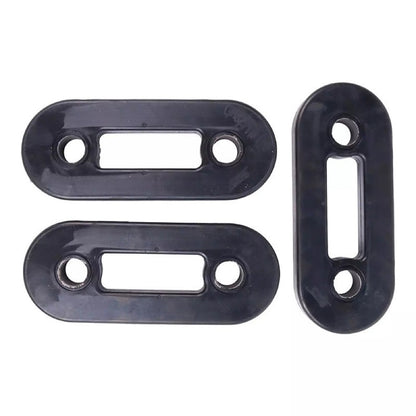 3 Pieces Rubber Shock Blocks 27351 compatible with Western Fisher Mower Suburbanite Homesteader Plow