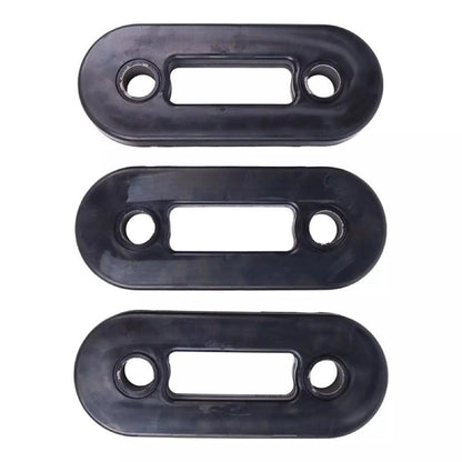 3 Pieces Rubber Shock Blocks 27351 compatible with Western Fisher Mower Suburbanite Homesteader Plow