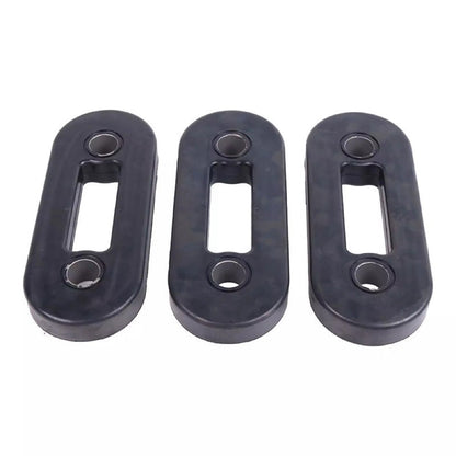 3 Pieces Rubber Shock Blocks 27351 compatible with Western Fisher Mower Suburbanite Homesteader Plow