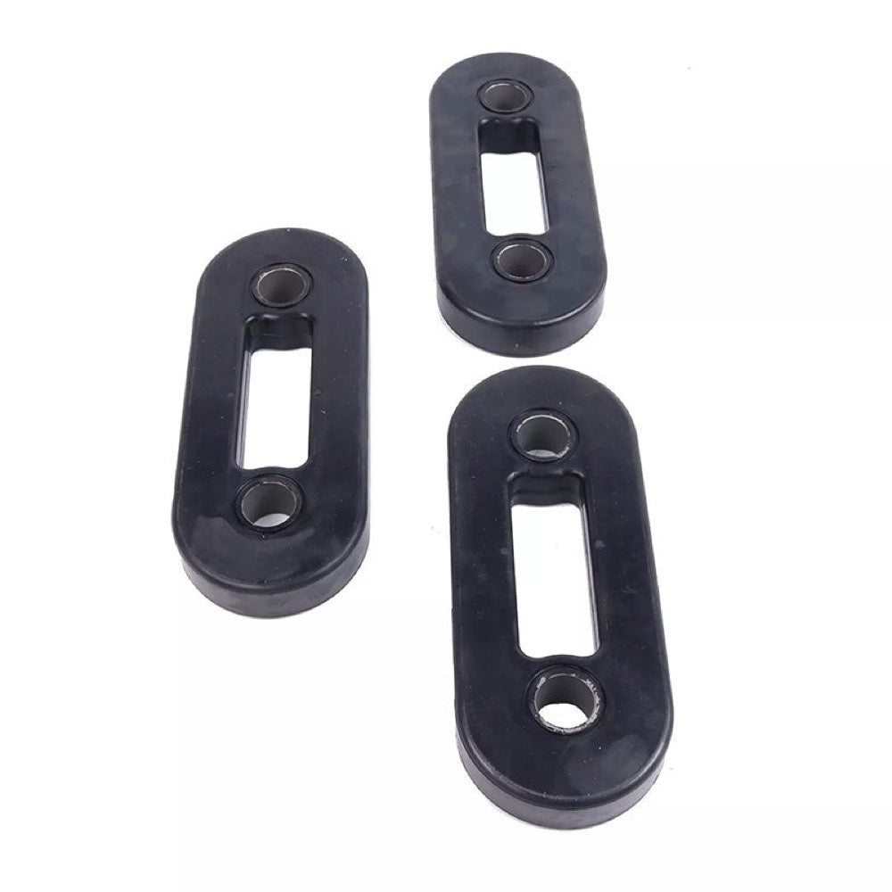 3 Pieces Rubber Shock Blocks 27351 compatible with Western Fisher Mower Suburbanite Homesteader Plow