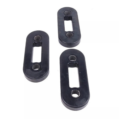 3 Pieces Rubber Shock Blocks 27351 compatible with Western Fisher Mower Suburbanite Homesteader Plow
