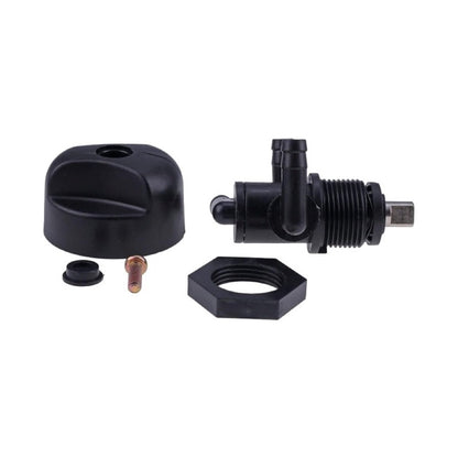 3-Way Fuel Shutoff Petcock Valve With Knob Nut 7052161 5432559 fits Polaris ATV Sportsman 335 400 500 600 700 Magnum 325 330