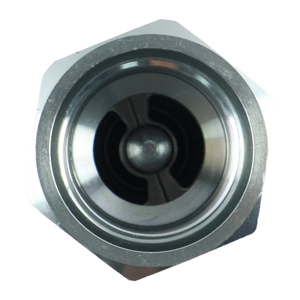 3/4In Body 3/4 SAE Female Flat Faced Coupler 7246790 fits Bobcat Loader 542 553 653 751 753 763 773 853 863 864 873 963 7753