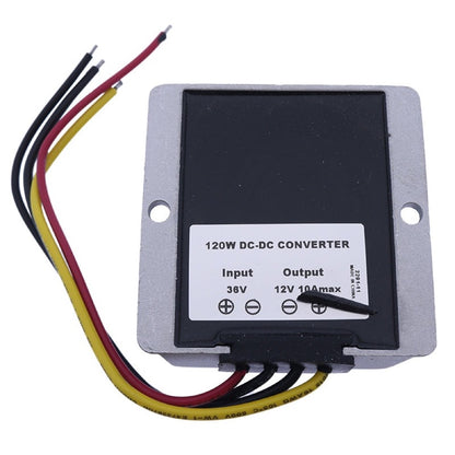 36V Step Down To 12V 10A 120W DC Converter Voltage Reducer Regulator fits Golf Cart