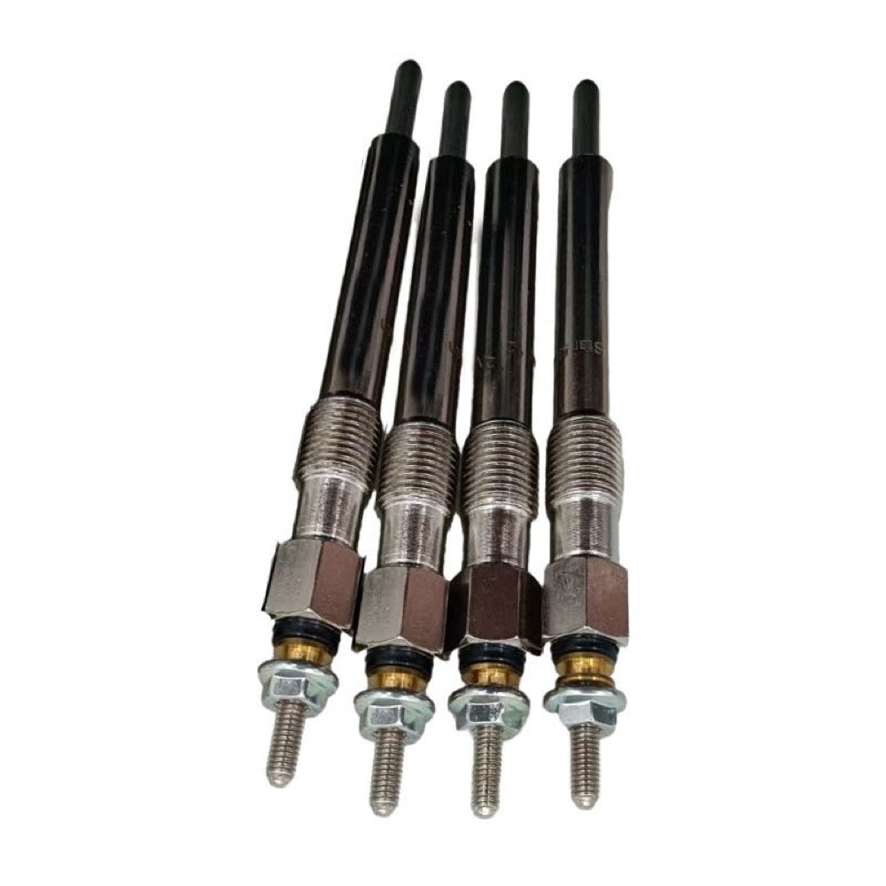 4 Glow Plugs 107-3659 compatible with Caterpillar CAT Engine 3044C C3.4 3046 Loader 906 908 933 939 236B 236B2 236B3 242B3 246B 246C 248B 252B 252B2 256C
