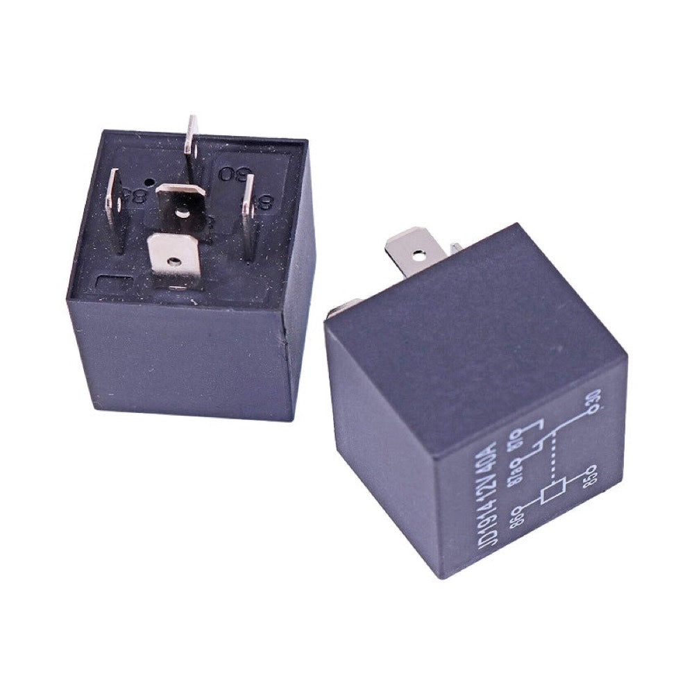 4 Pcs 12V Relay Switch 6679820 compatible with Bobcat Loader T110 T140 T180 T200 T250 T300 T320 T450 T550 T590 T595 T630 T650 T750 T770 T870 MT50 MT55 MT85