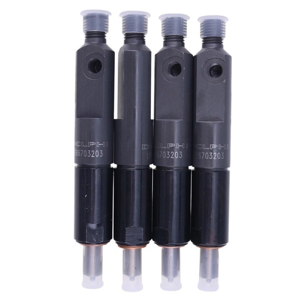4 PCS Fuel Injector 2645A006 fits Perkins Engine T4.236