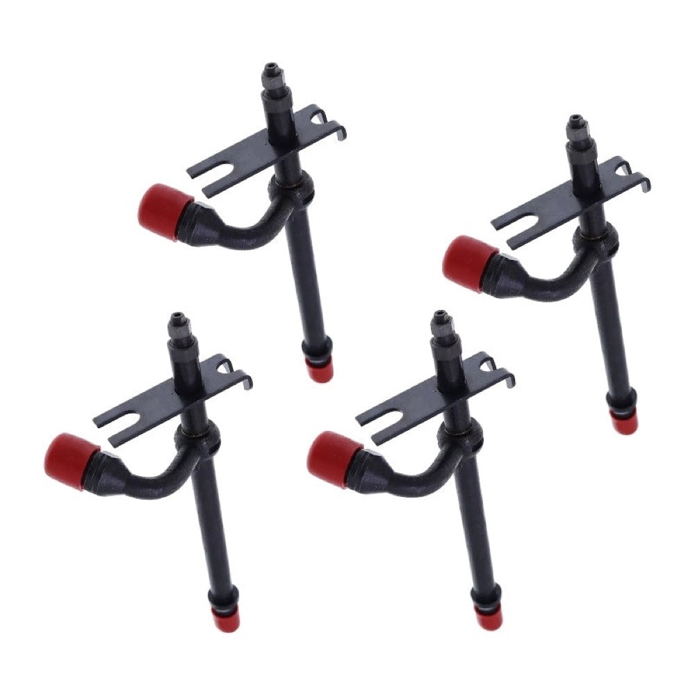 4 Pcs Fuel Injector A140828 20673 suitable for CASE Engine 188 207 Loader 1845 1845S 450 450B 455B 480C Forklift 580C 584C 585C 586C