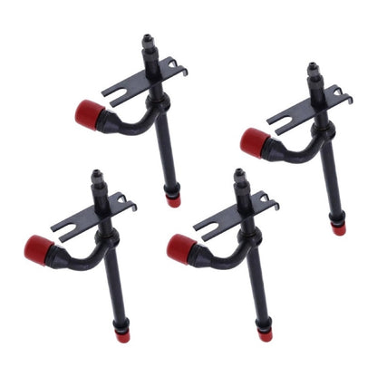 4 Pcs Fuel Injector A140828 20673 suitable for CASE Engine 188 207 Loader 1845 1845S 450 450B 455B 480C Forklift 580C 584C 585C 586C