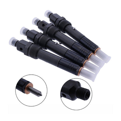 4 PCS Fuel Injector U2645A058 compatible with Perkins Engine 1004-42 1004-40TW