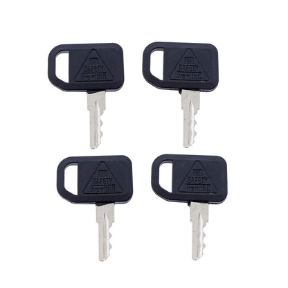 4 Pcs Ignition Key AM131841 AM101600 fits John Deere Tractor GT235 GT245 GX85 GX255 LX186 LX188 LX266 LX277 X728 X729