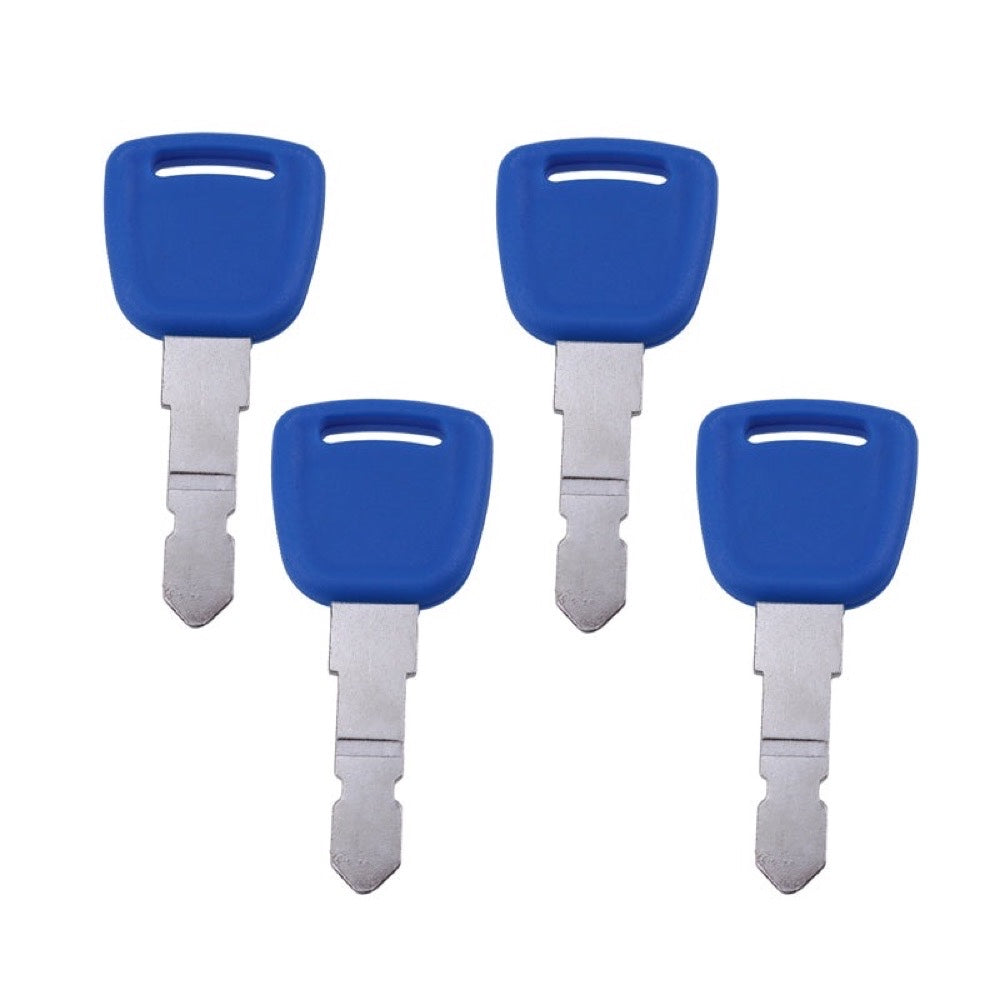 4 Pcs Ignition Key SBA385210370 87778921 fits New Holland Tractor TC21DA TC23DA TC24DA TC26DA T1030 T1510