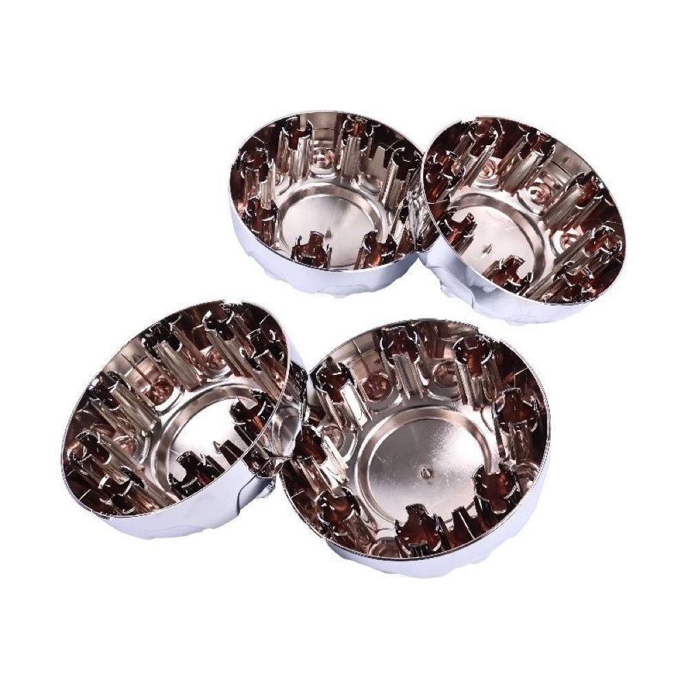 4 Pieces 17" Wheel Hub Center Cap Silver 8 Lug 52121450AA 52121450AD fits Dodge Ram 1500 2500 3500 2003-2013