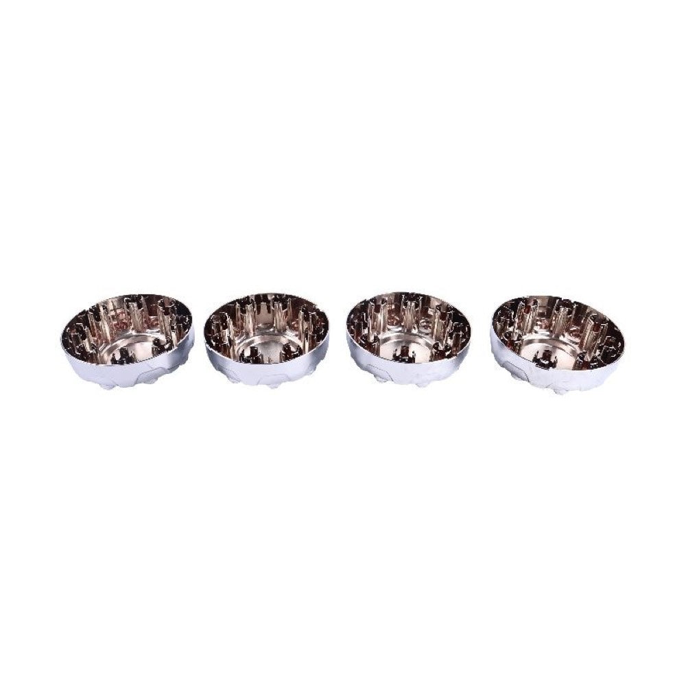 4 Pieces 17" Wheel Hub Center Cap Silver 8 Lug 52121450AA 52121450AD fits Dodge Ram 1500 2500 3500 2003-2013
