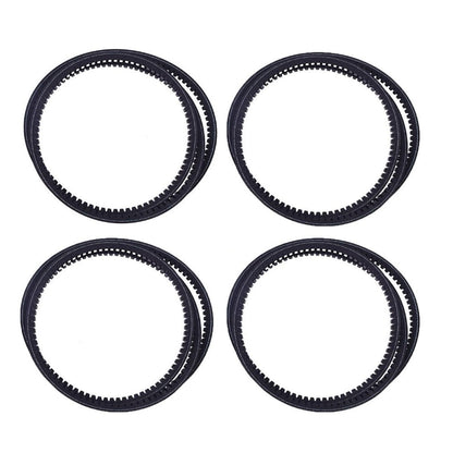 4 Pieces Drive Belt Set 83101792 AE73700 fits Kuhn Mower GMD800 John Deere 285