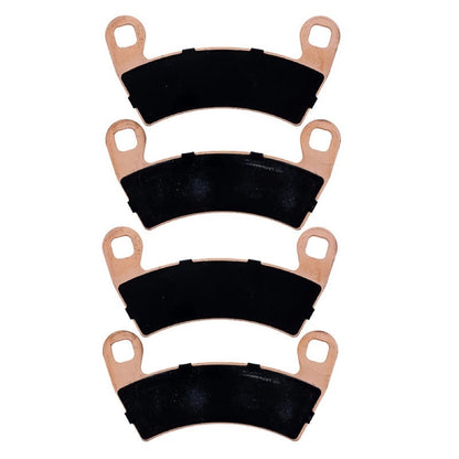 4 Pieces Front Brake Pad 2203747 2205949 1911228 2208933 fits Polaris Ranger 500 570 800 900 General RZR XP 4 1000
