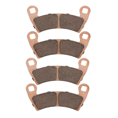 4 Pieces Front Brake Pad 2203747 2205949 1911228 2208933 fits Polaris Ranger 500 570 800 900 General RZR XP 4 1000