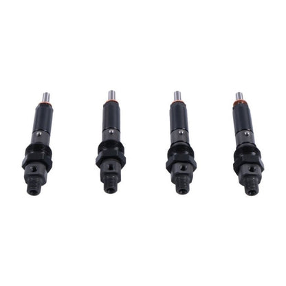 4 Pieces Fuel Injector 3919336 fits Cummins Engine 4-390 4T-390 4BT 4BT3.9 4B 4B3.9 CASE Loader 85XT 570LXT 580L 580SK Tractor 550E 550G