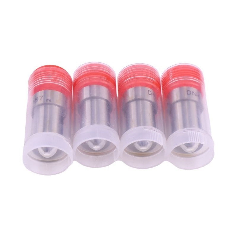 4 Pieces Fuel Injector Nozzle DN4SD187 0434250056 for use with CASE Engine BD144 BD154 Tractor 2276 2300 2350