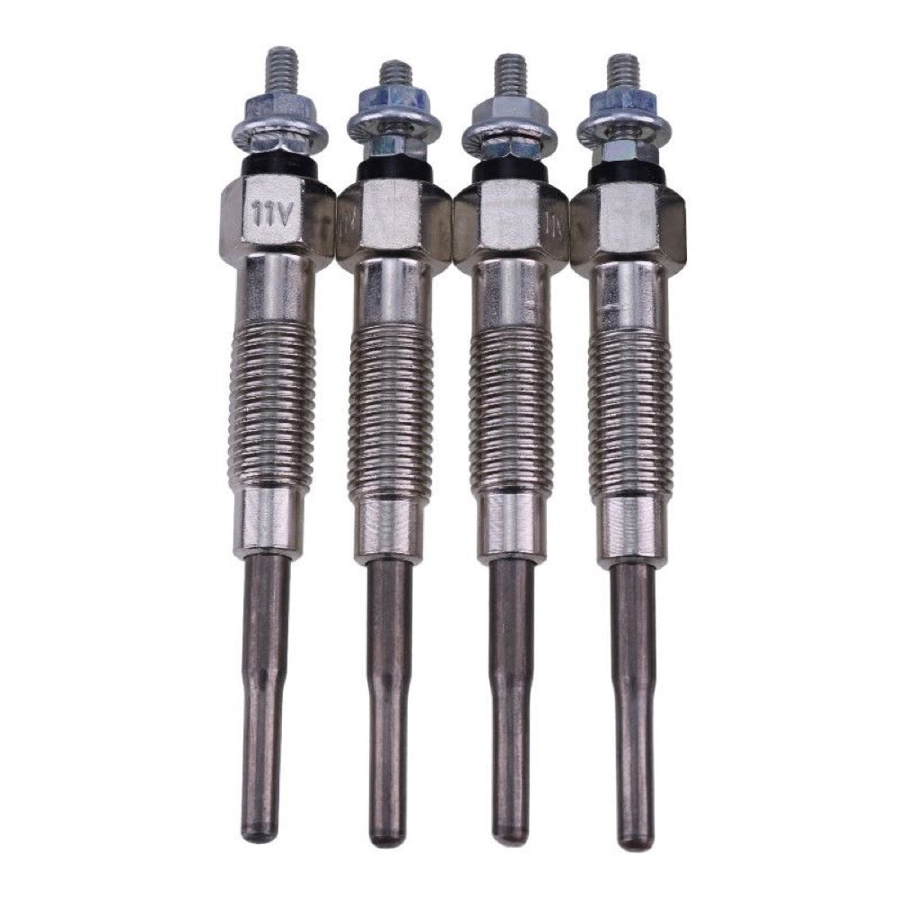 4 Pieces Glow Plug 19850-UC010 suitable for Toyota Engine 1DZ 3Z 15Z Forklift 5FD10 5FD30 7FD10 7FD30 8FD