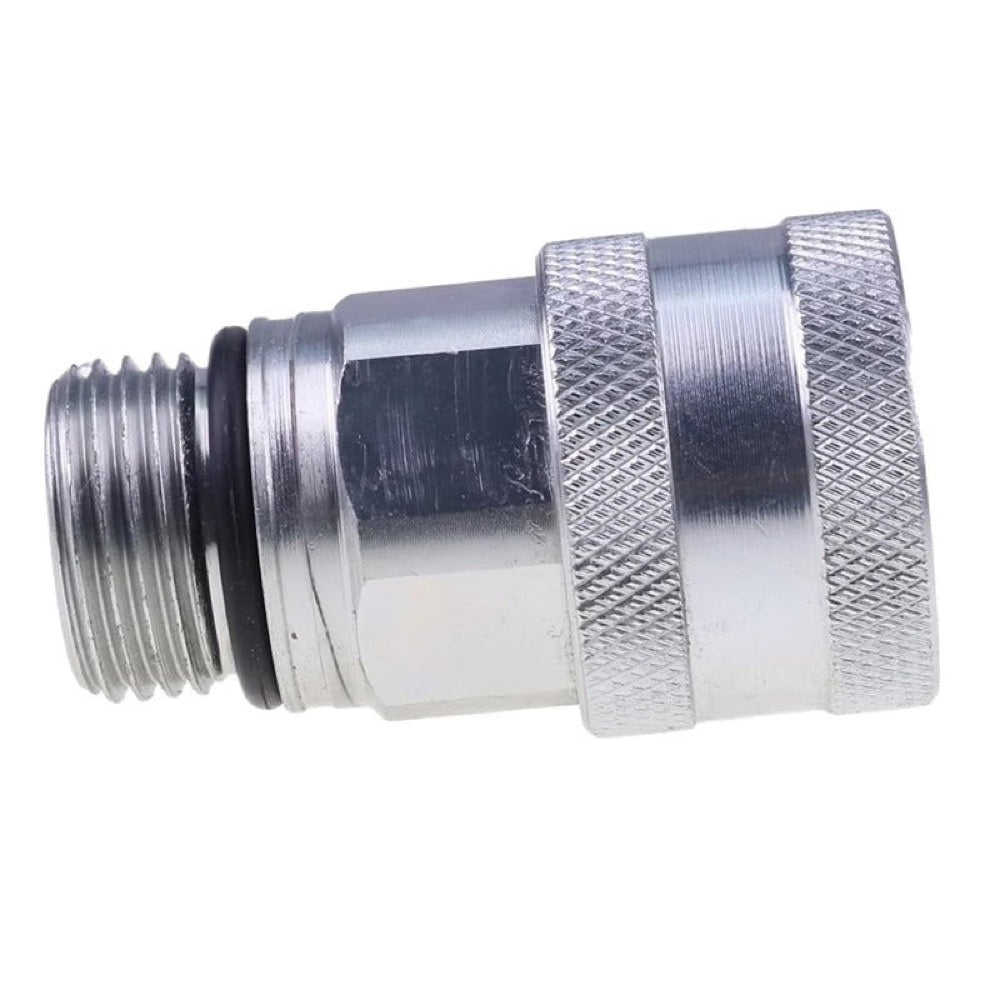 4 Pieces Hydraulic Quick Connect Coupler AM115139 compatible with Yanmar 3TNE74 Kawasaki FD671D Engine John Deere Tractor 415 425 X485 X595 X700 X728 X730 X740 X750