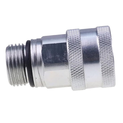 4 Pieces Hydraulic Quick Connect Coupler AM115139 compatible with Yanmar 3TNE74 Kawasaki FD671D Engine John Deere Tractor 415 425 X485 X595 X700 X728 X730 X740 X750
