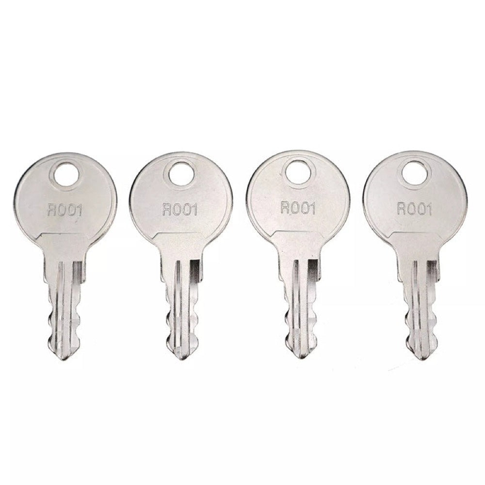 4 Pieces Key R001 230012 fits RV Camper Trailer Baggage Compartment Door