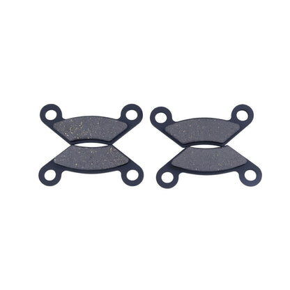4 Pieces Semi-Metallic Brake Pad AM141182 compatible with John Deere Utility Vehicle HPX615E HPX815E XUV825M XUV850D XUV855M M-GATOR