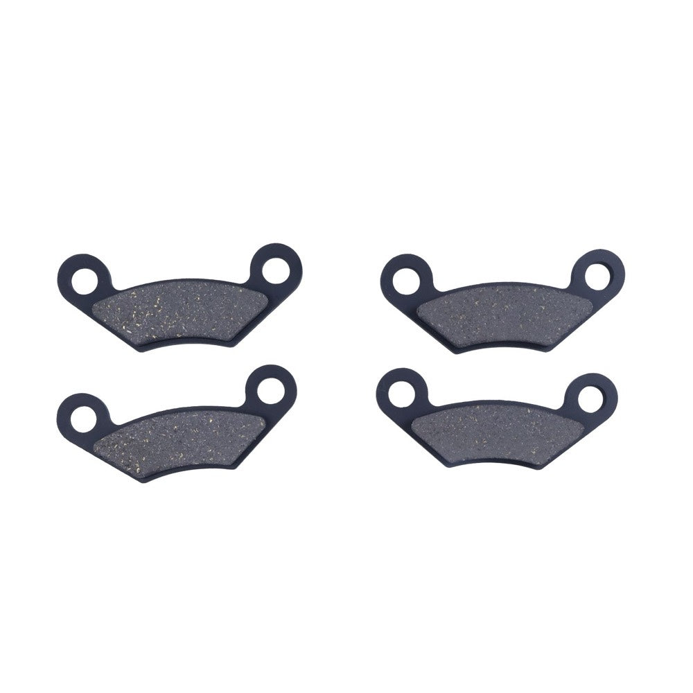 4 Pieces Semi-Metallic Brake Pad AM141182 compatible with John Deere Utility Vehicle HPX615E HPX815E XUV825M XUV850D XUV855M M-GATOR