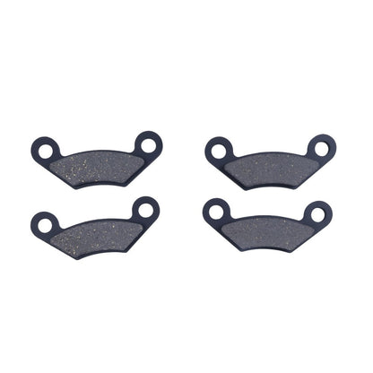 4 Pieces Semi-Metallic Brake Pad AM141182 compatible with John Deere Utility Vehicle HPX615E HPX815E XUV825M XUV850D XUV855M M-GATOR