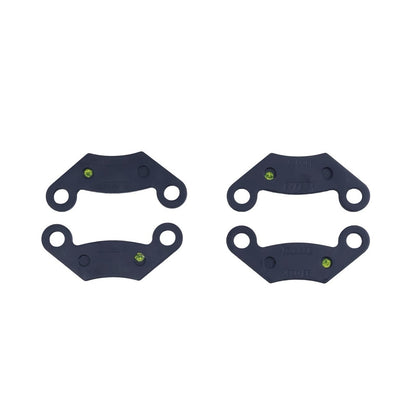 4 Pieces Semi-Metallic Brake Pad AM141182 compatible with John Deere Utility Vehicle HPX615E HPX815E XUV825M XUV850D XUV855M M-GATOR