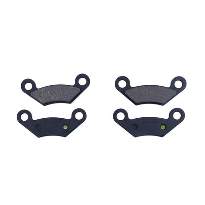 4 Pieces Semi-Metallic Brake Pad AM141182 compatible with John Deere Utility Vehicle HPX615E HPX815E XUV825M XUV850D XUV855M M-GATOR